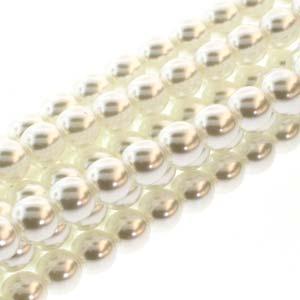 2030202 Glass Pearl 3mm White