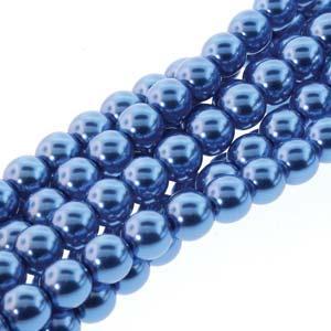 2030218 Glass Pearl 3mm Persian Blue