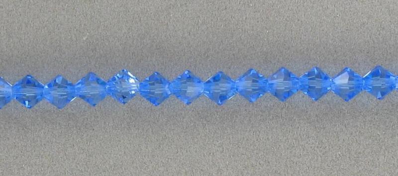 2709254 Preciosa Sapphire 4mm, 31 Beads