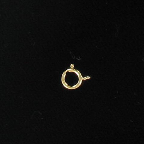 33026061 Gf Clasp 6mm Spring Ring, Open