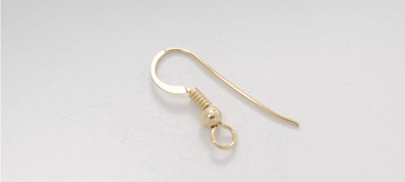 3303042 Gf French Hook Bead & Coil