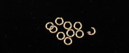 33060081 Gf 8mm Jump Ring W/1.27Mm Wire
