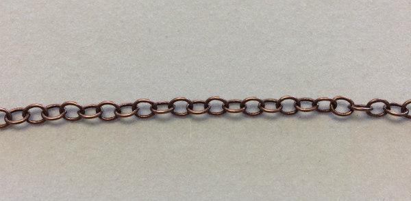 501503 Copper 4mm Fine Cable Chain