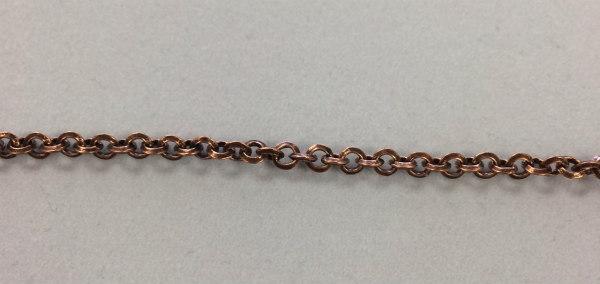 501512 Copper Diamond Rollo Chain